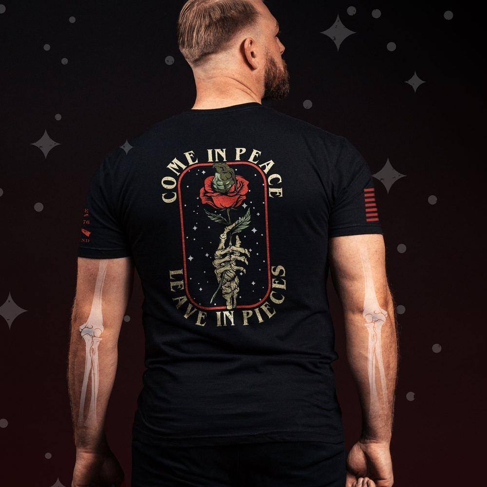 Death Rose T-Shirt - Black