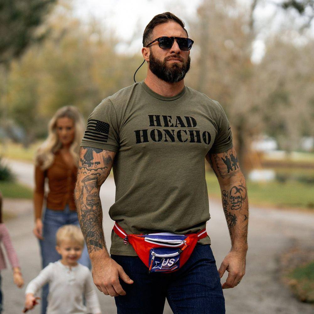 Head Honcho T-Shirt - Military Green