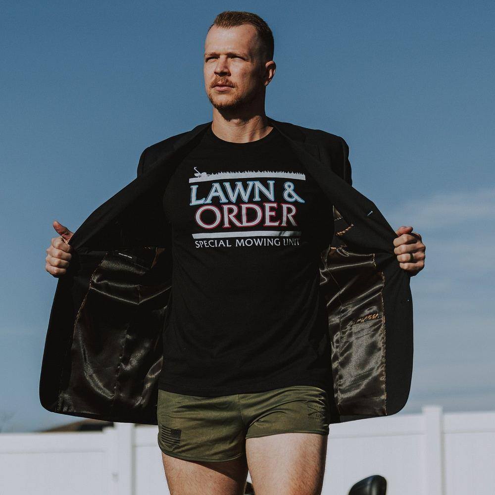 Lawn & Order T-Shirt - Black