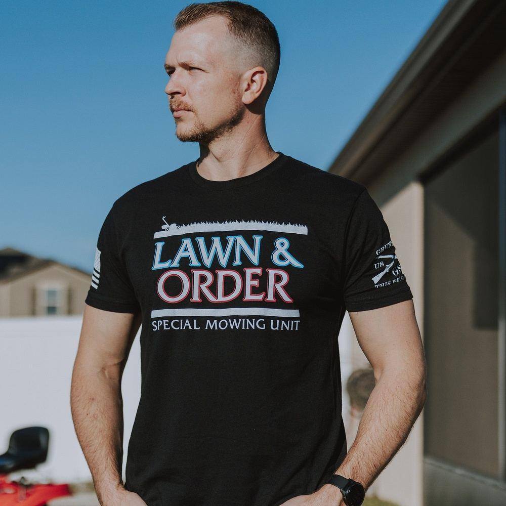 Lawn & Order T-Shirt - Black
