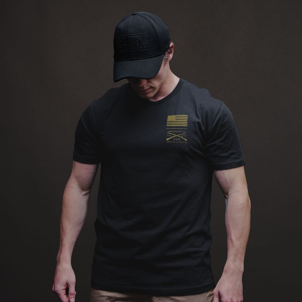 Sic Semper T-Shirt - Black