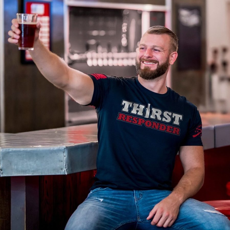 Thirst Responder T-Shirt - Midnight Navy