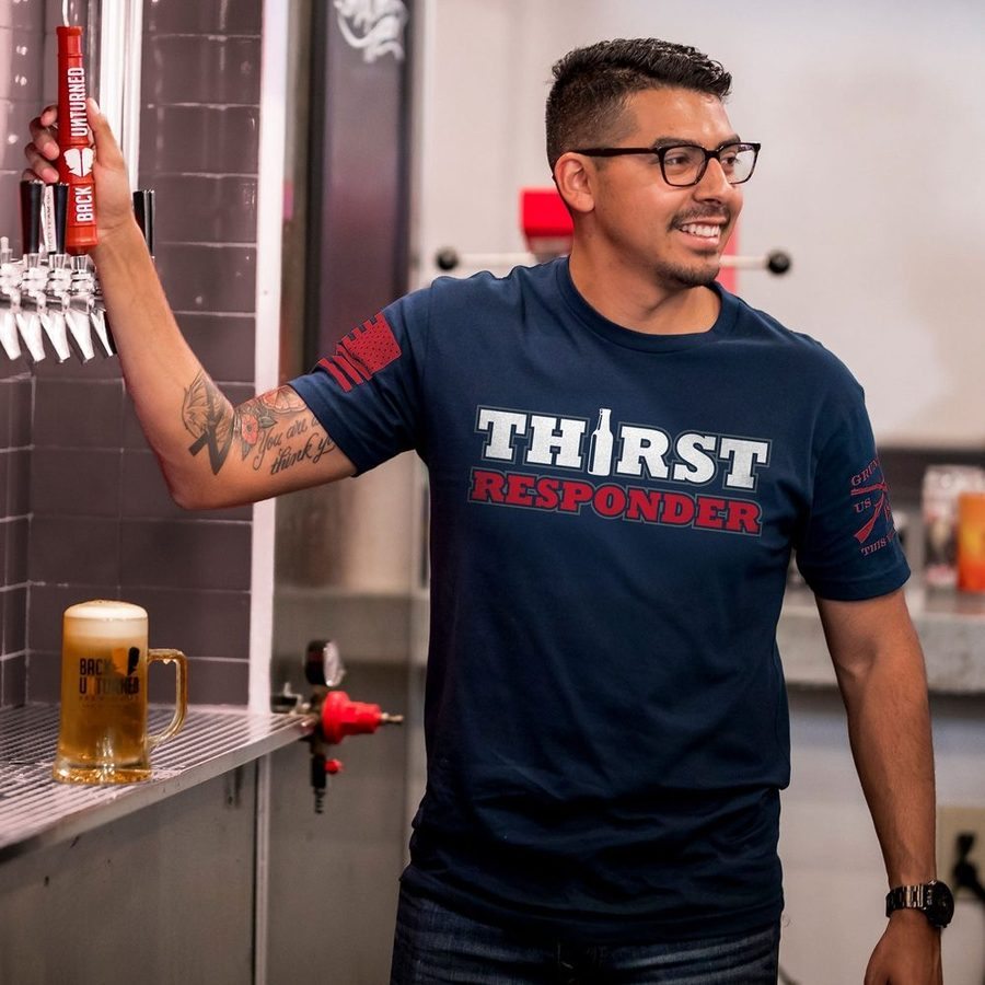 Thirst Responder T-Shirt - Midnight Navy