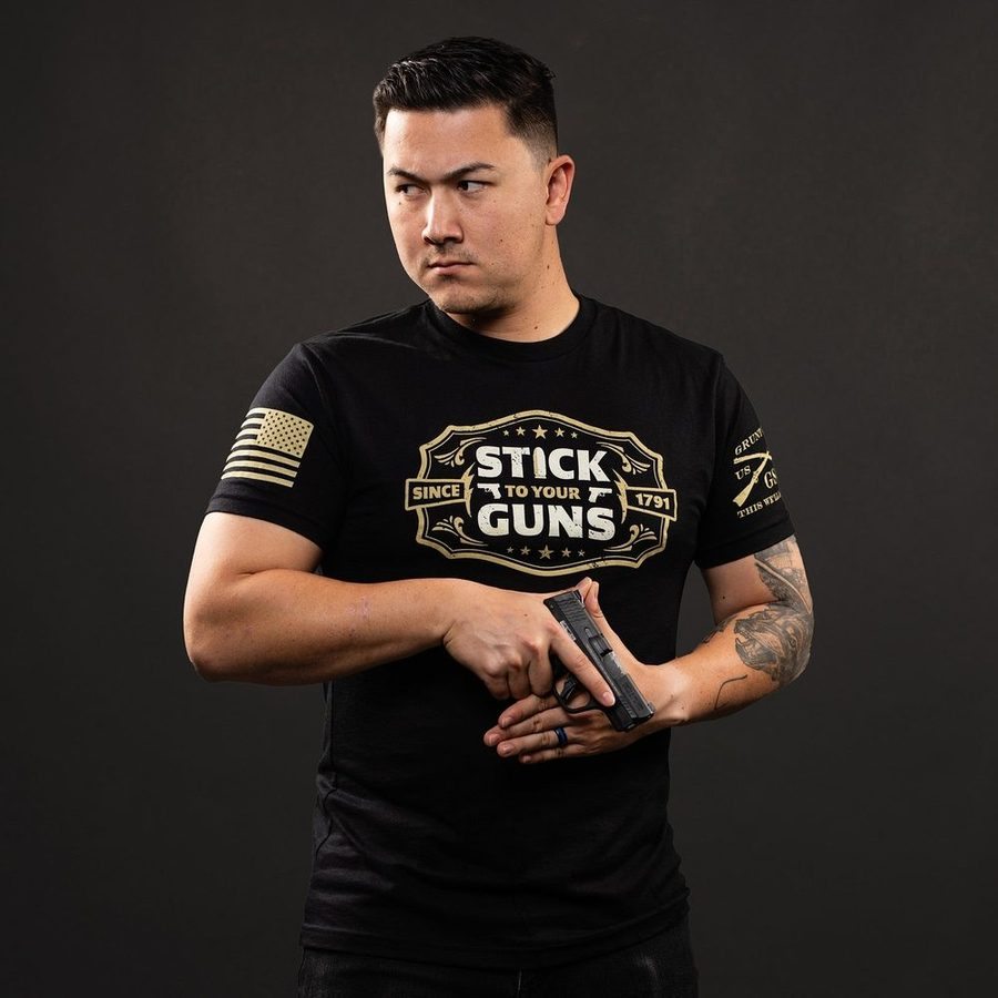 Stick To Your Guns T-Shirt - Black
