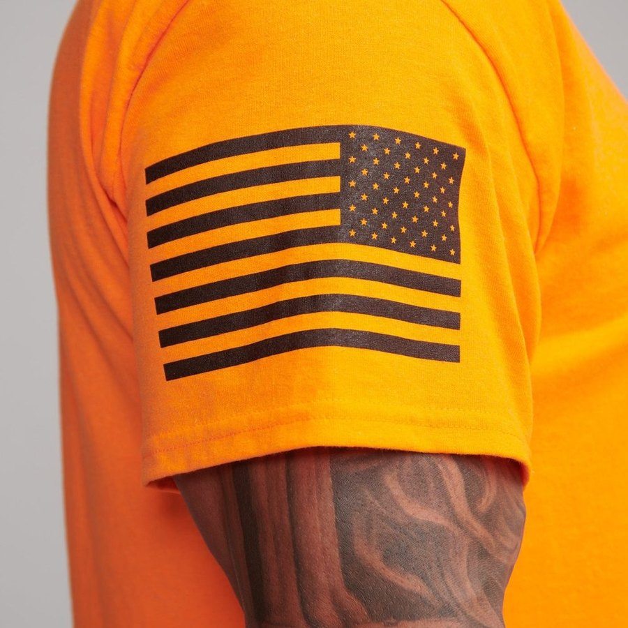 Basic T-Shirts - Safety Orange - 3 Pack