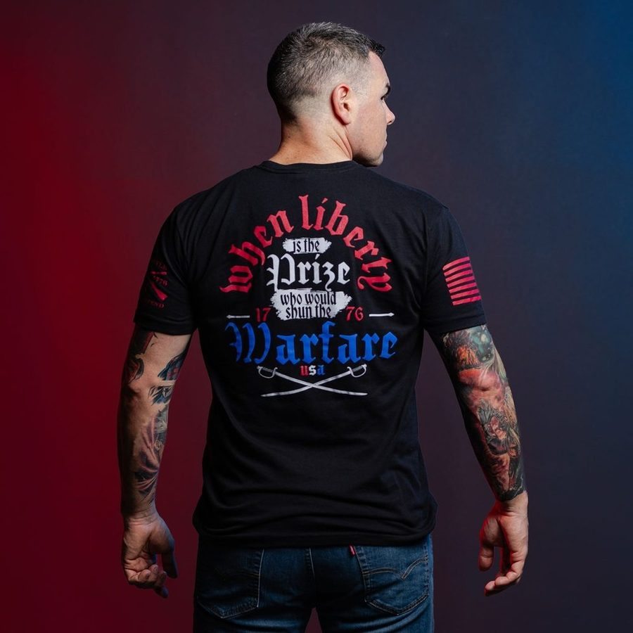Liberty Is The Prize T-Shirt - Black