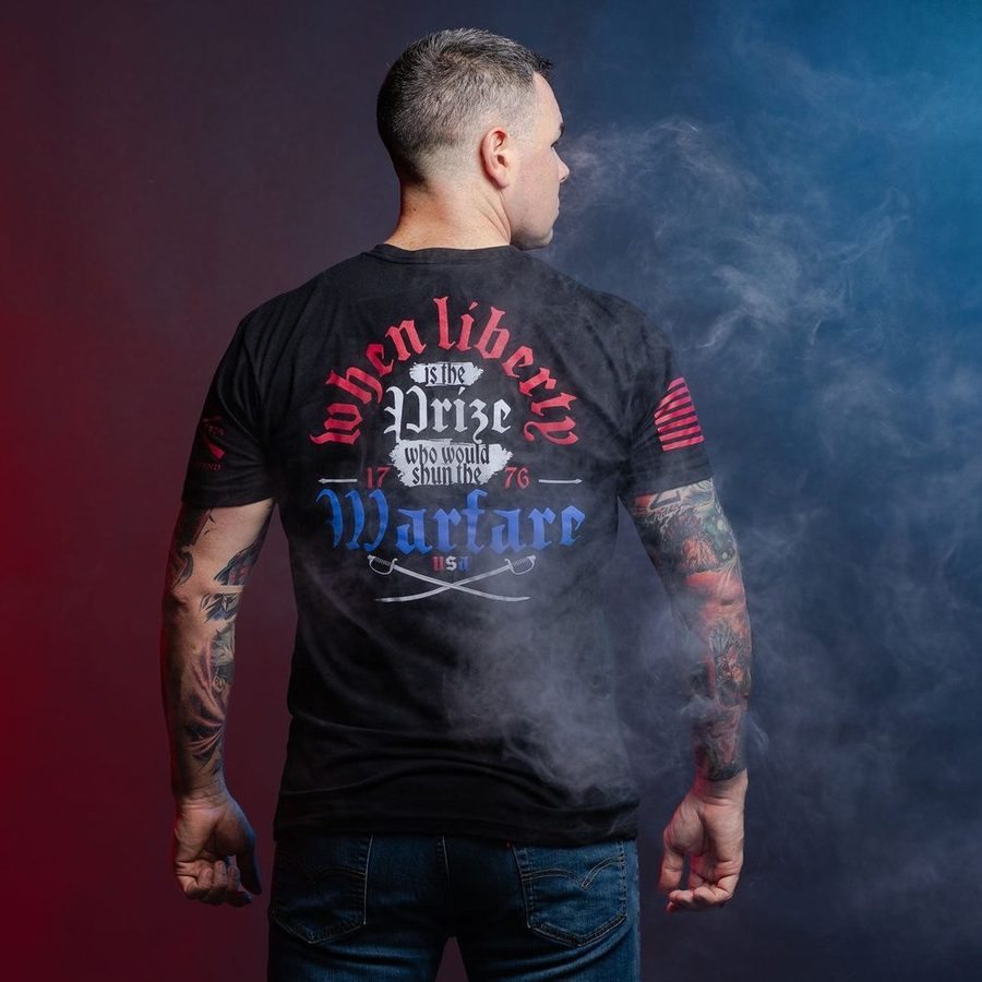 Liberty Is The Prize T-Shirt - Black