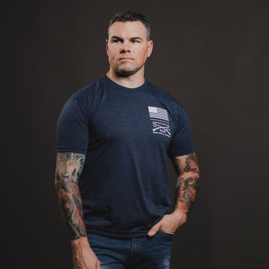 This Is My Peace Sign T-Shirt - Midnight Navy