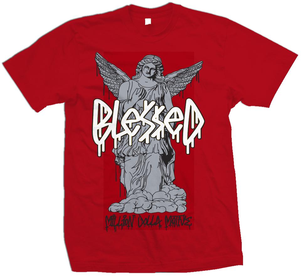 Blessed Angel - Cardinal Red T-Shirt
