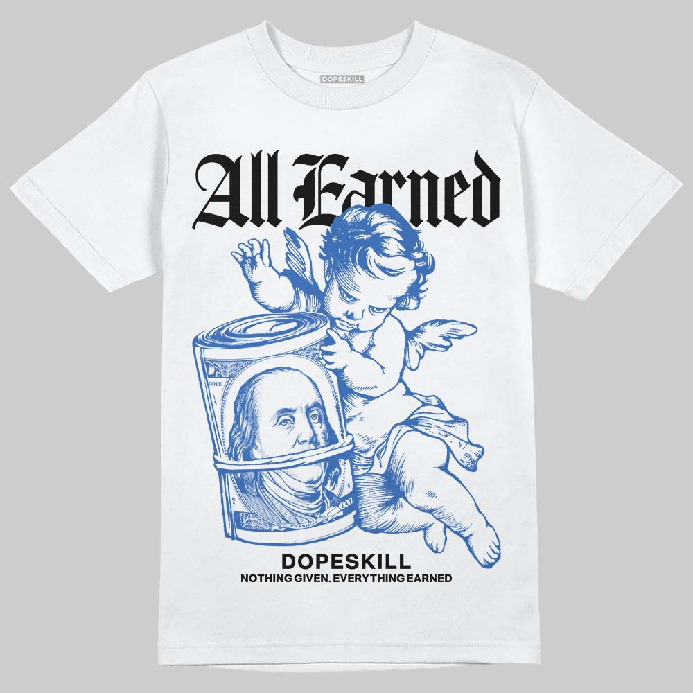 Blueberry 12s DopeSkill T-Shirt All Earned Graphic