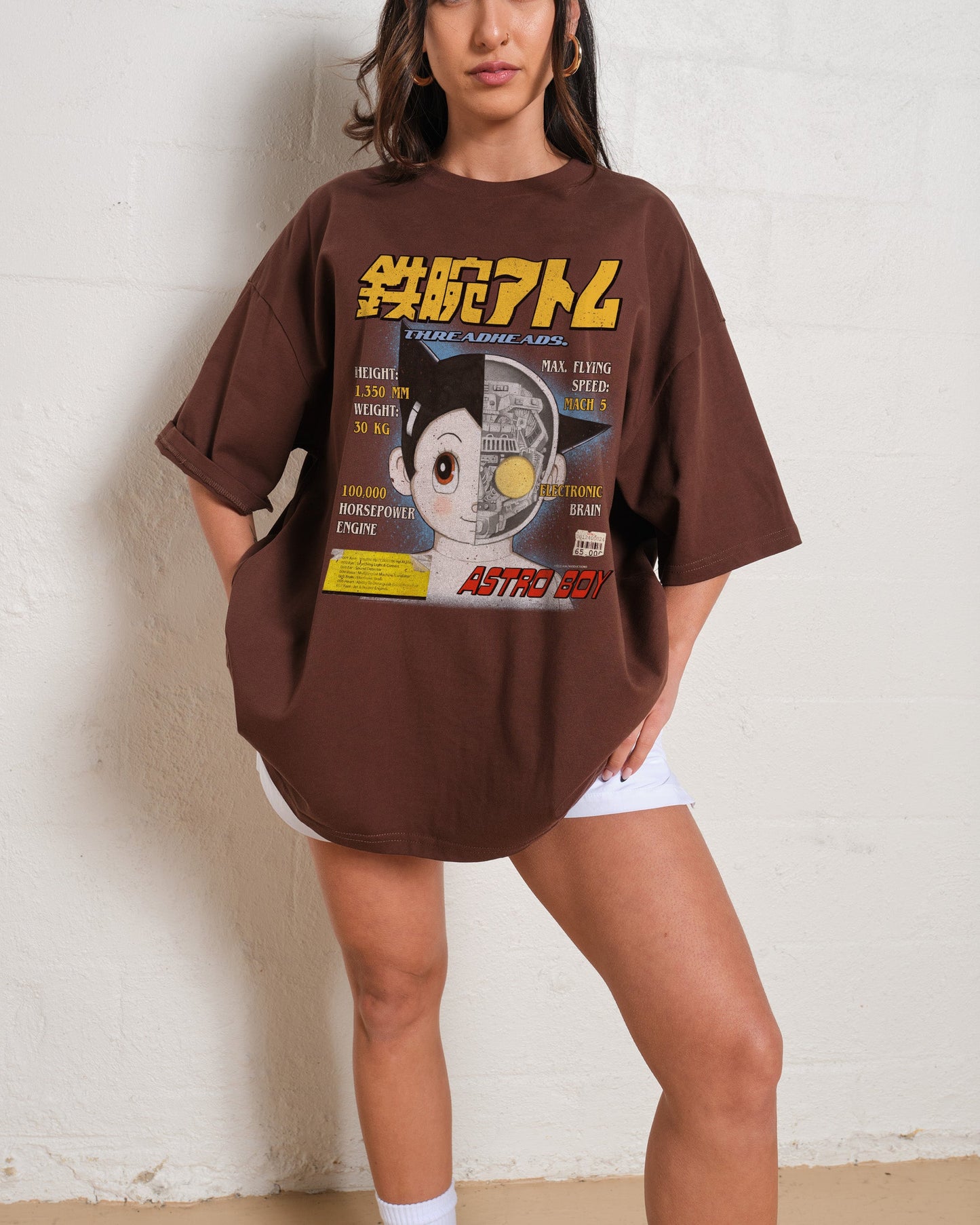 Astro Boy Magazine Oversized Tee Style001