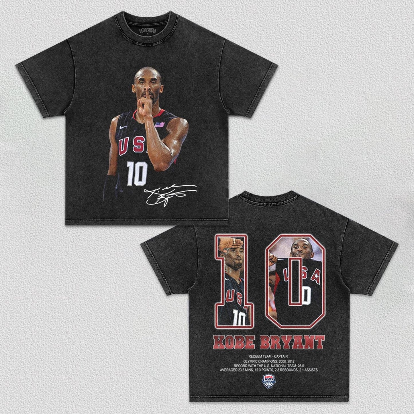 CAPTAIN AMERICA -KOBE TEE Style001