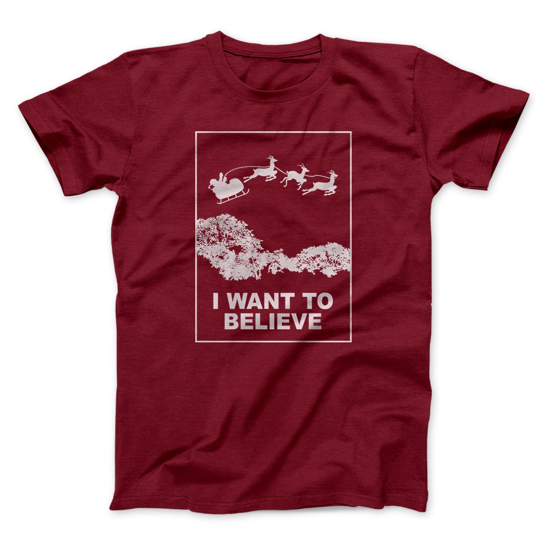 I Want to Believe (Santa) Men/Unisex T-Shirt
