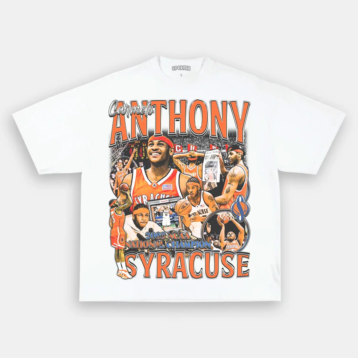 CARMELO SYRACUSE TEE Style003