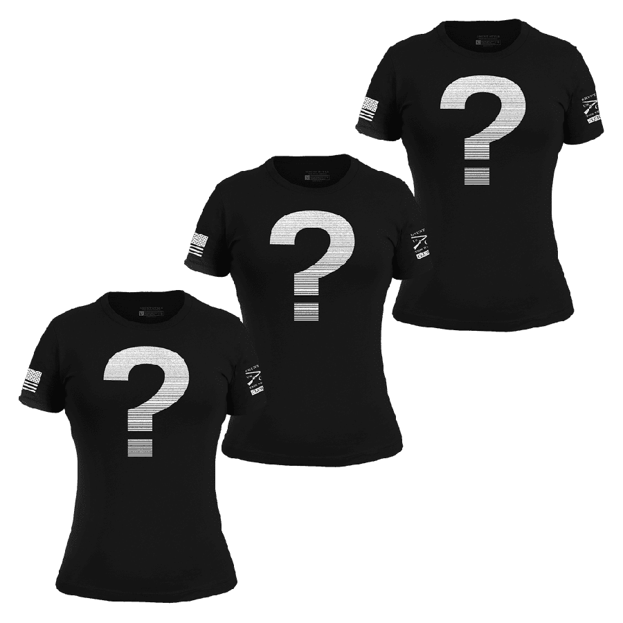 Women's Club Grunt Style Mystery T-Shirt - 3 Pack