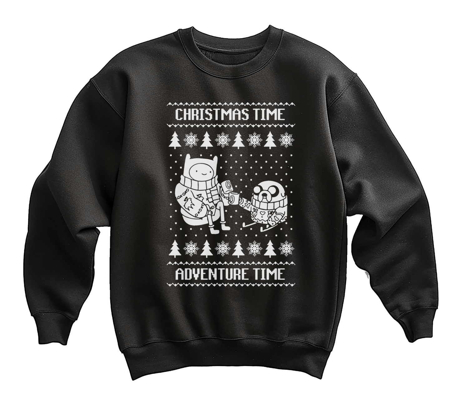Christmas Time Adventure Time Sweatshirt