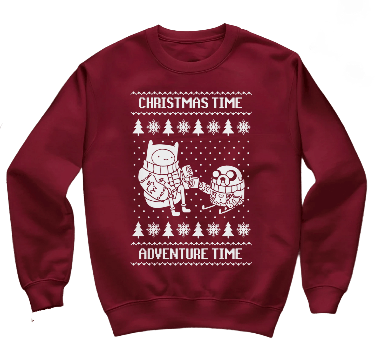 Christmas Time Adventure Time Sweatshirt