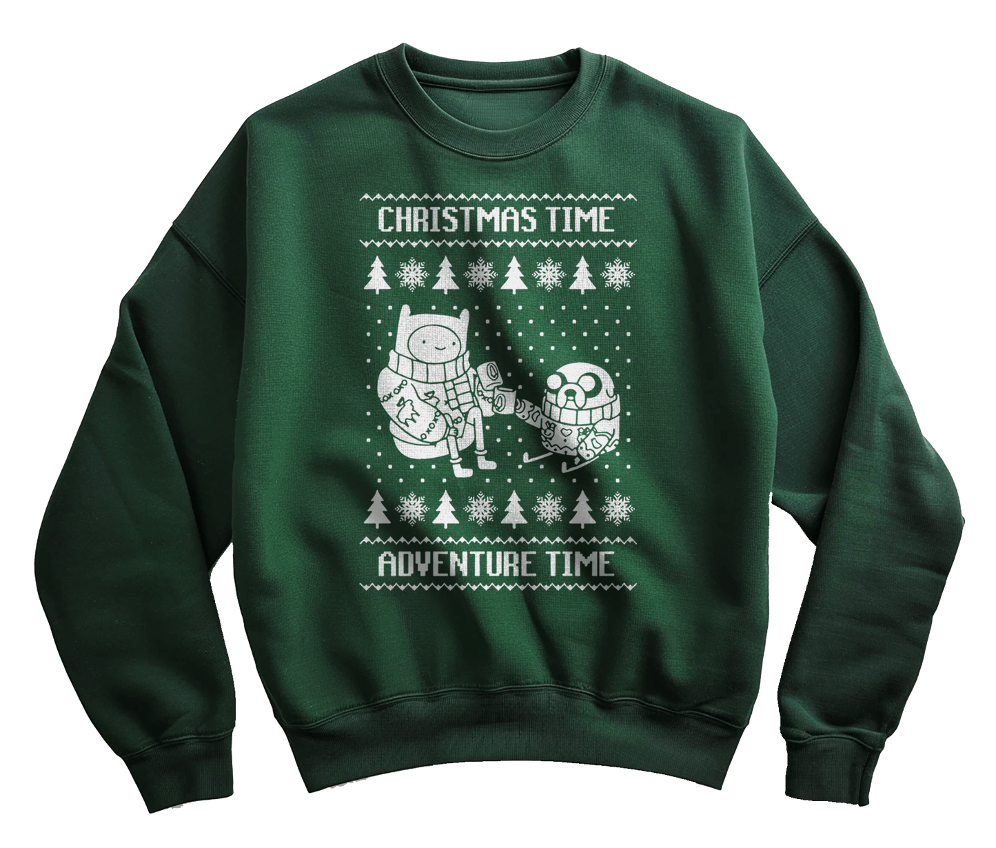 Christmas Time Adventure Time Sweatshirt
