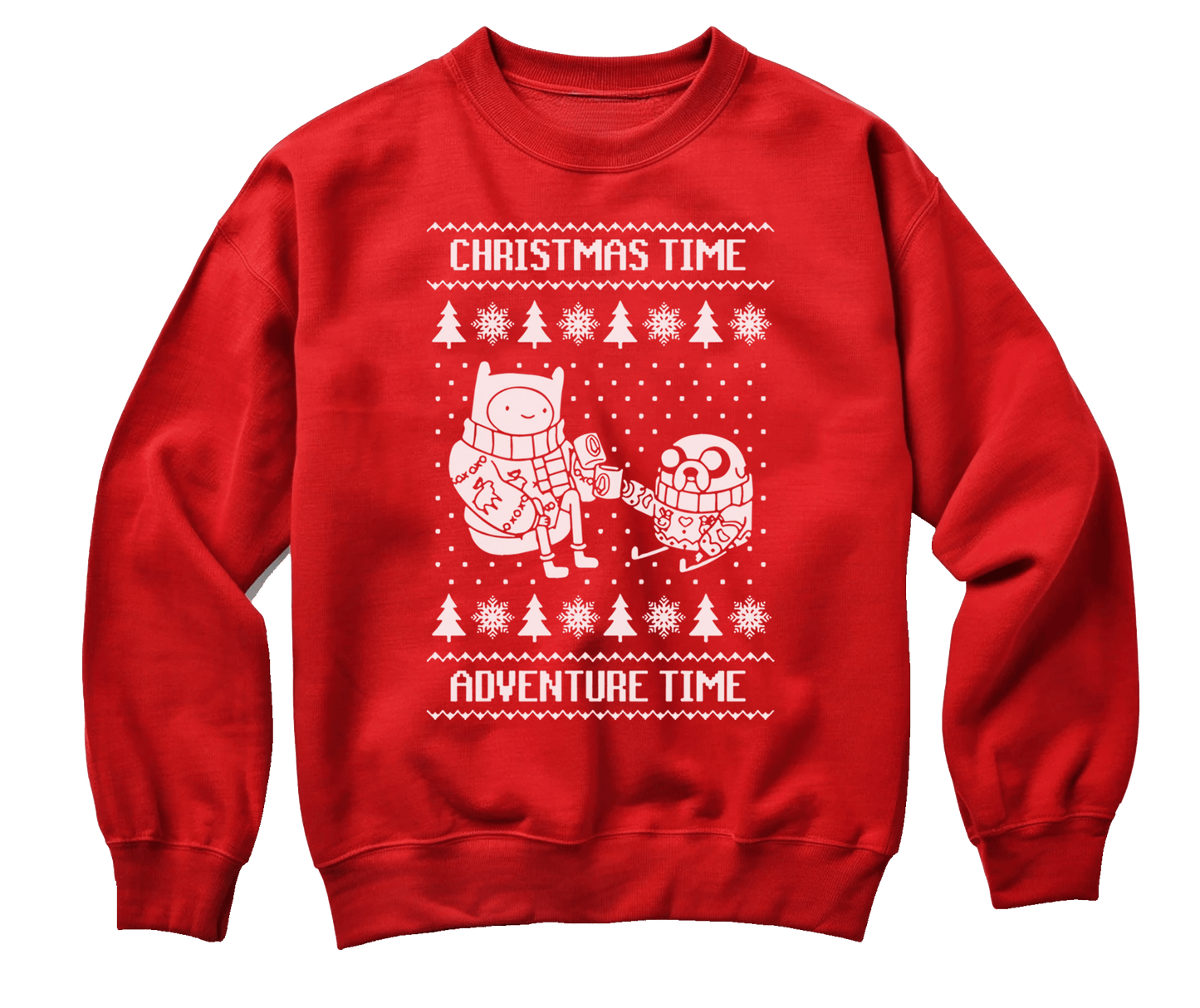Christmas Time Adventure Time Sweatshirt