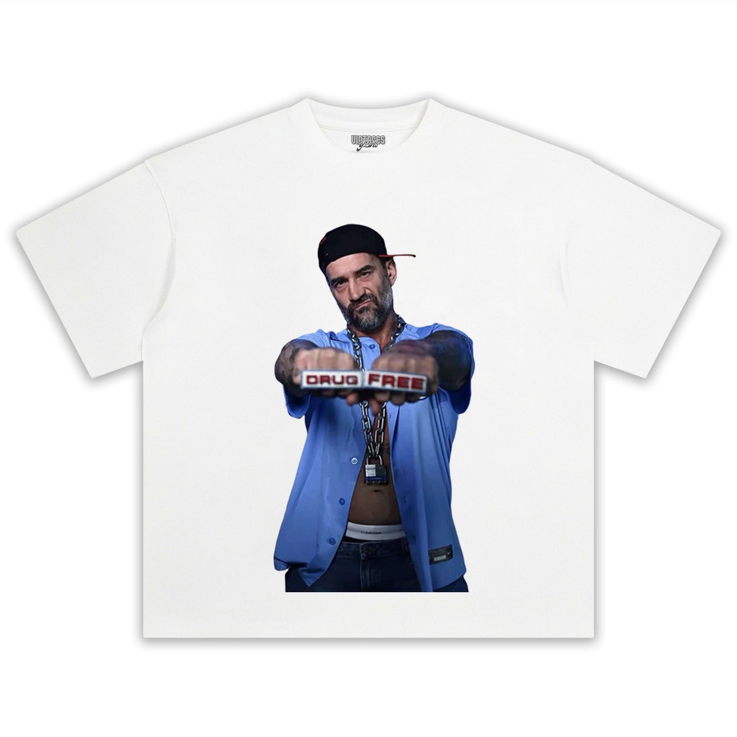 CM PUNK TEE Style005