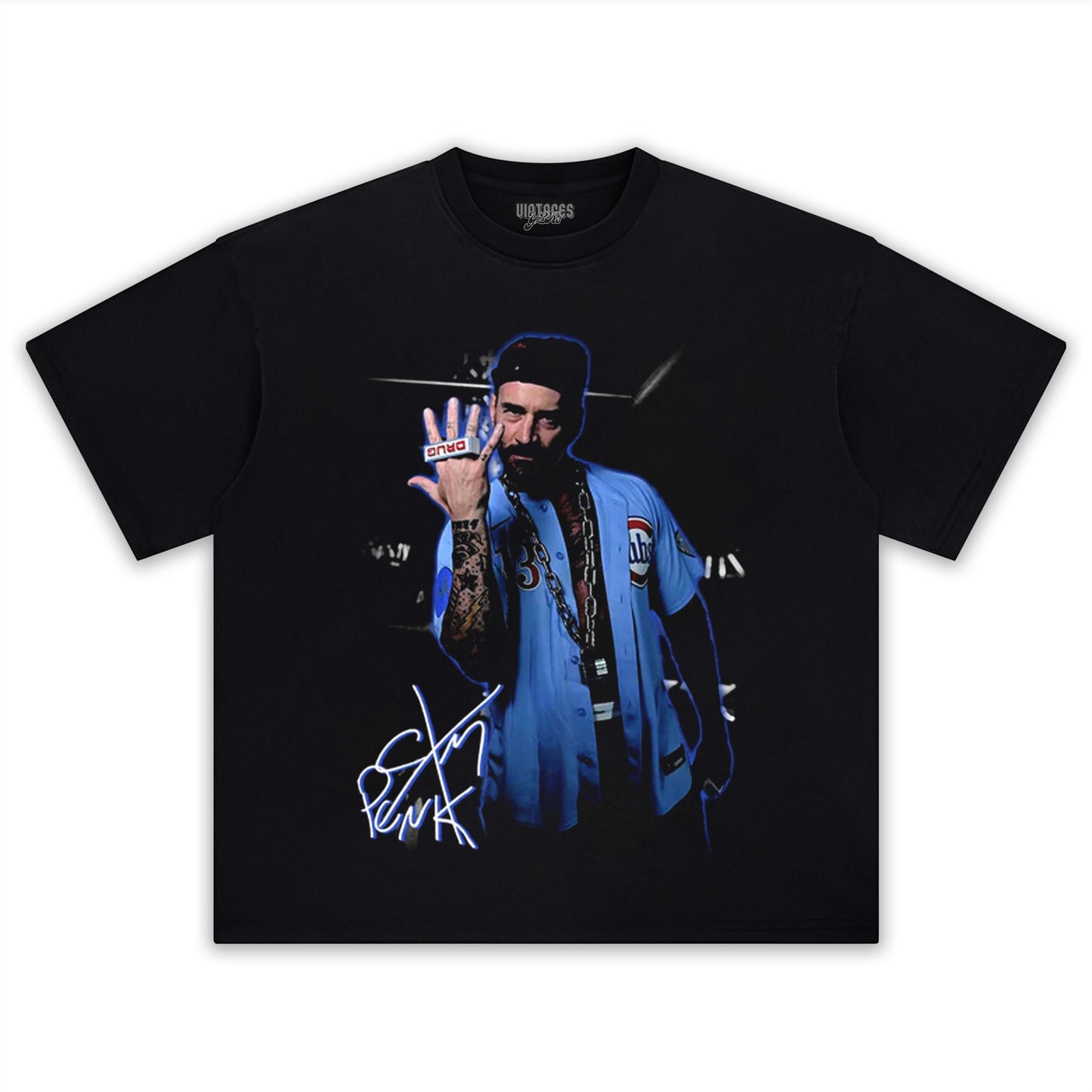 CM PUNK V1  TEE