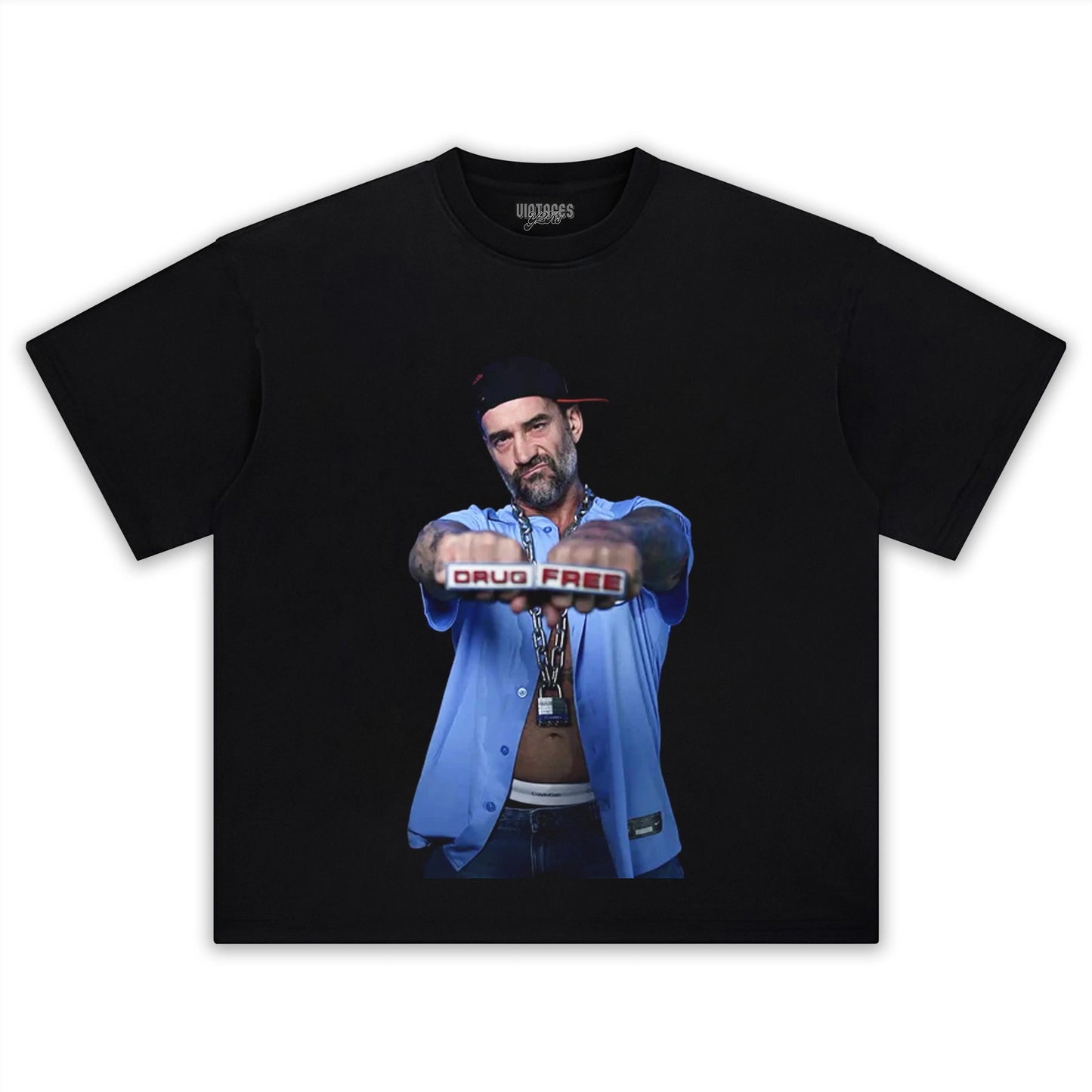 CM PUNK TEE Style005