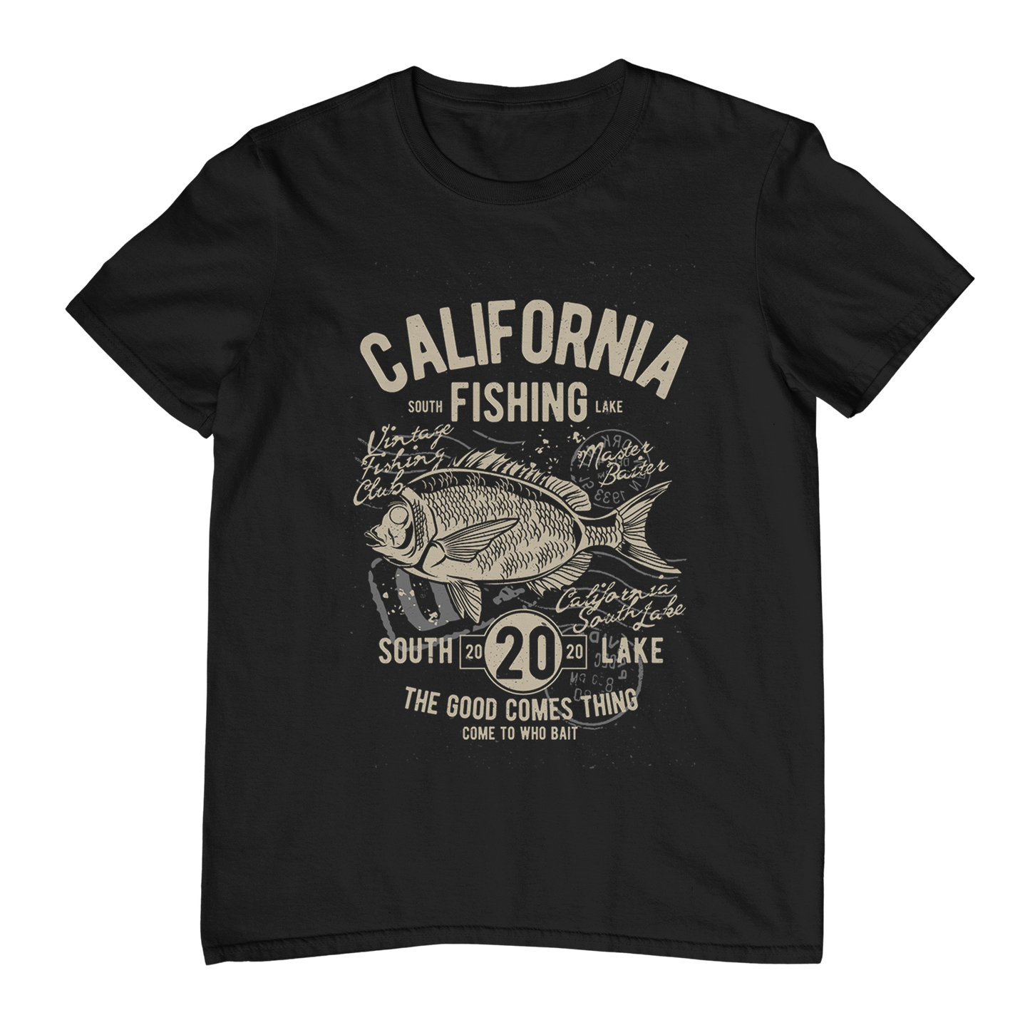 The Shirt Shack California Fishing: T-Shirt