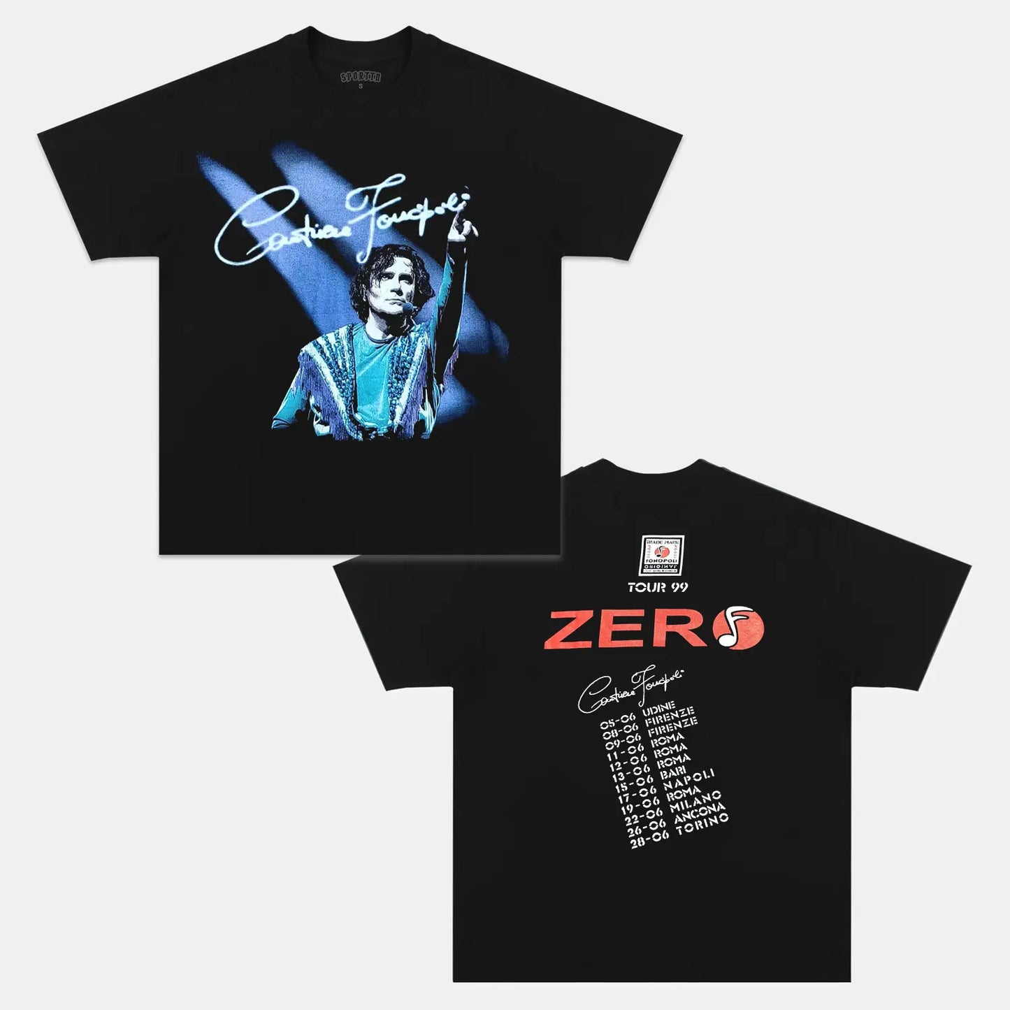 CANTIERE FONOPOLI ZERO TOUR TEE Style001