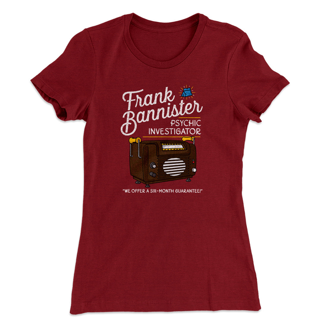 Frank Bannister Psychic Investigator Women's T-Shirt