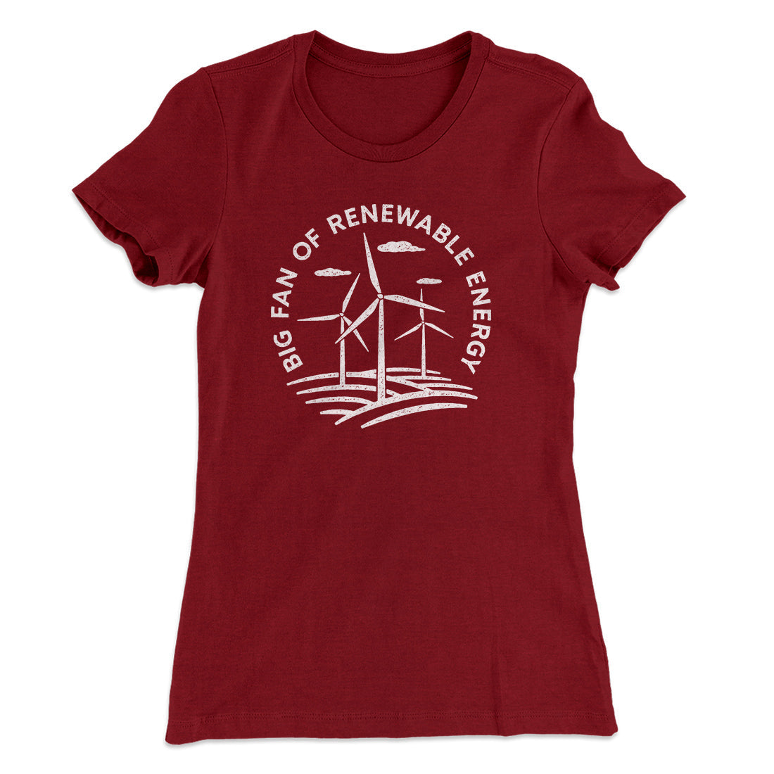 Big Fan of Renewable Energy Women's T-Shirt