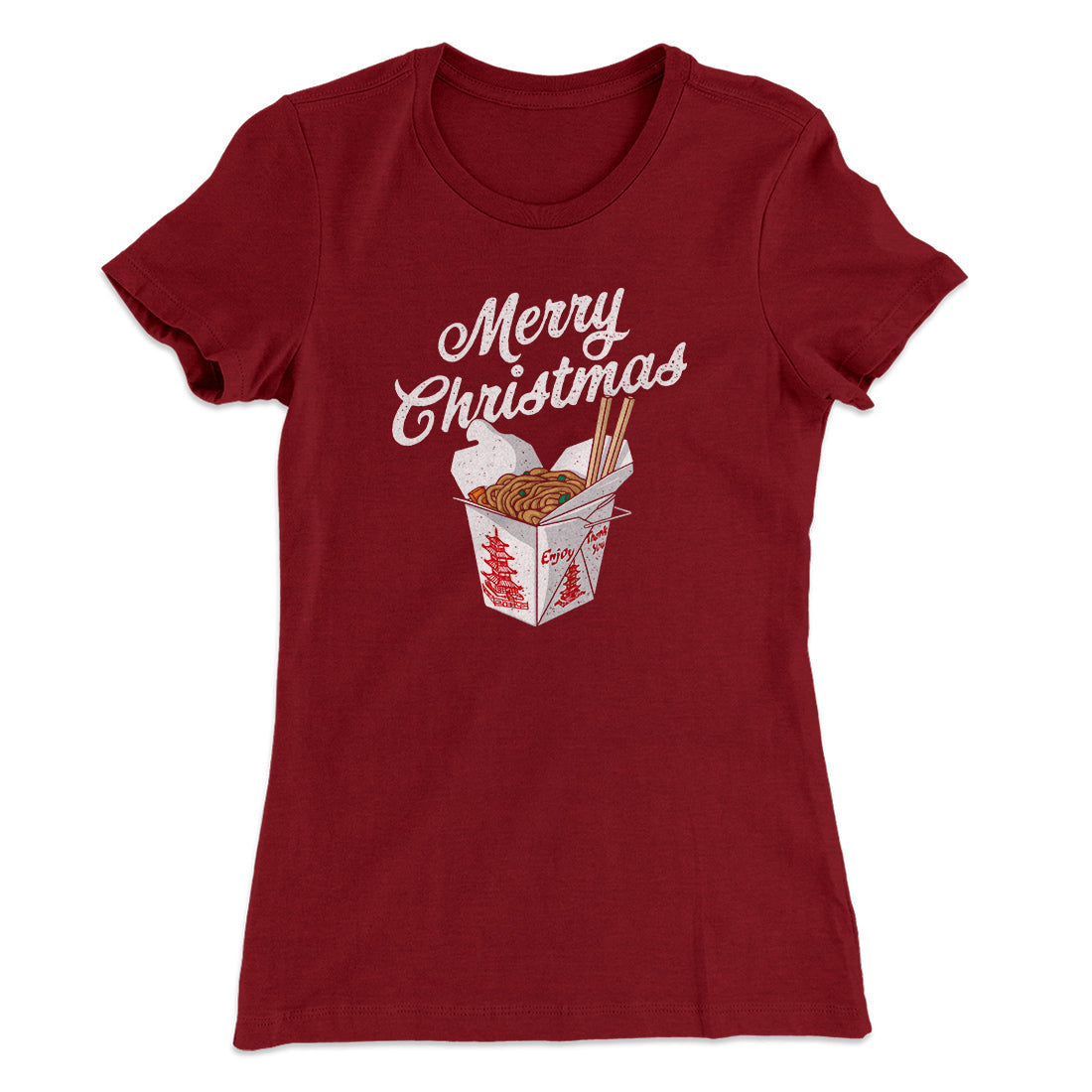 Merry Christmas Takeout Women's T-Shirt