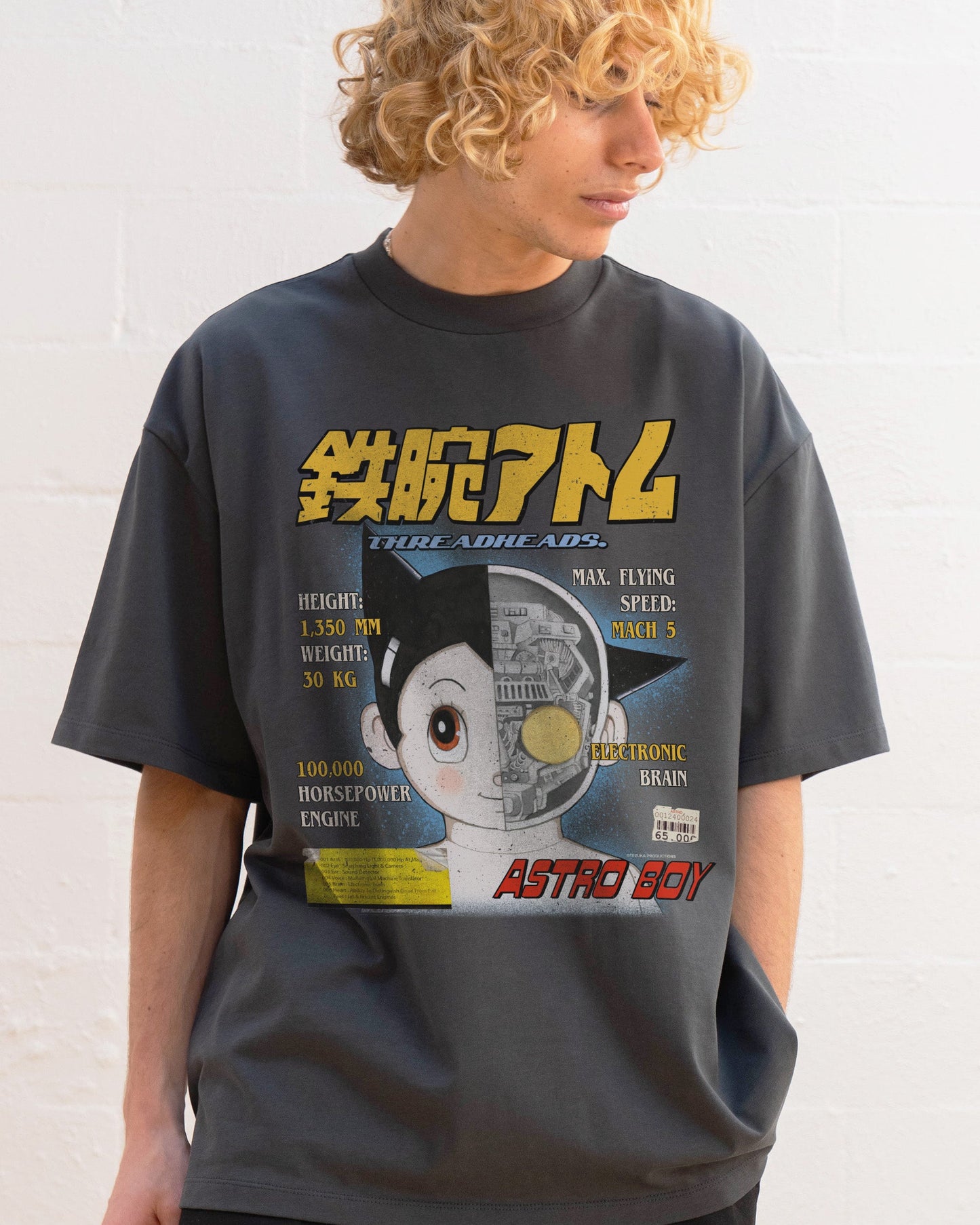 Astro Boy Magazine Oversized Tee Style001