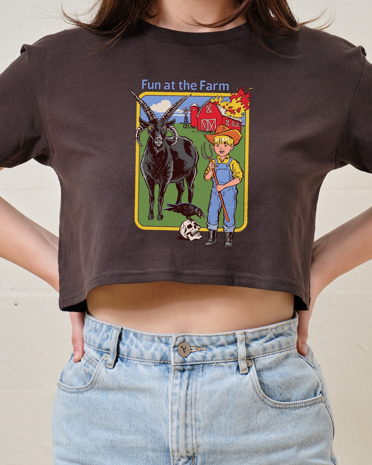 Fun at the Farm Crop Tee