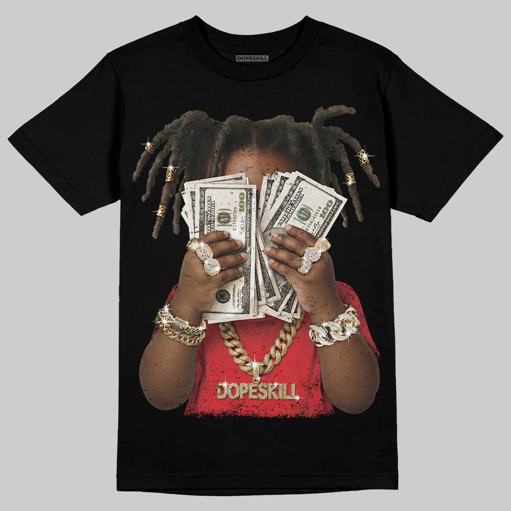 Black and White Collection DopeSkill T-Shirt Rich Youth Graphic