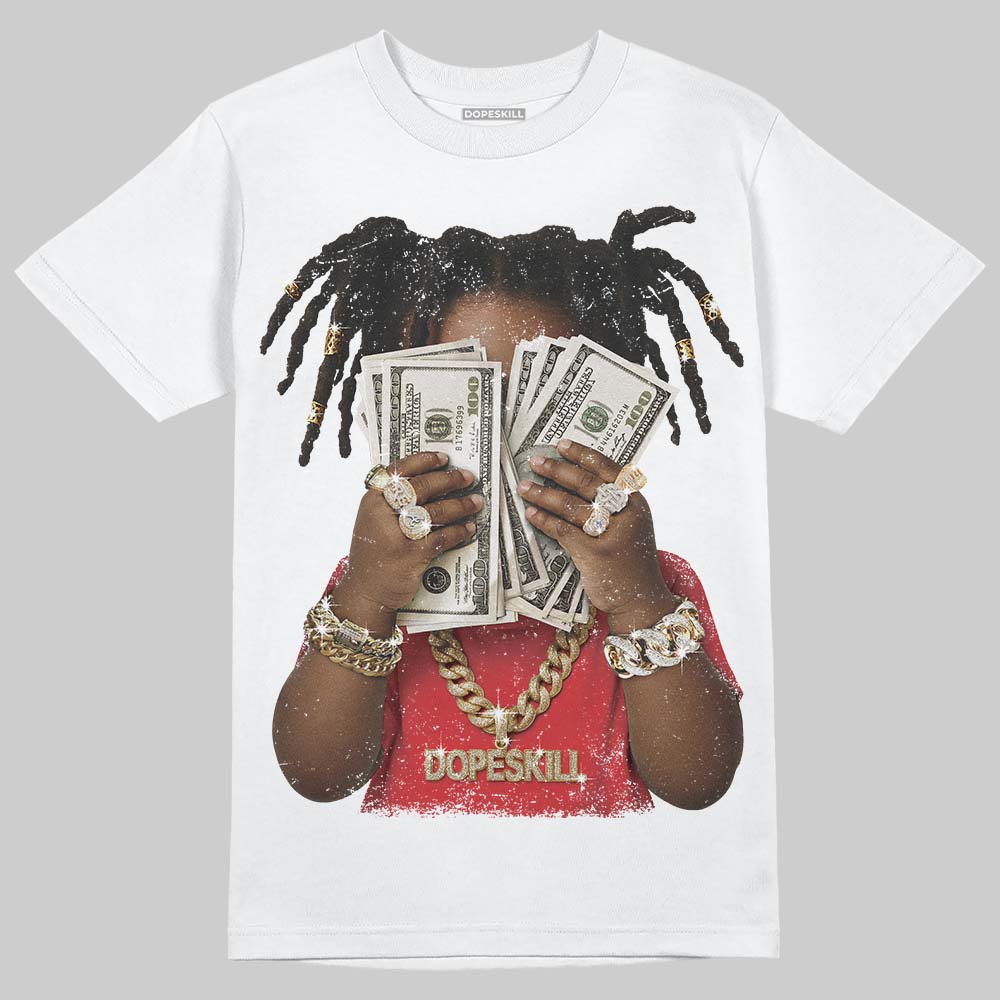 Black and White Collection DopeSkill T-Shirt Rich Youth Graphic