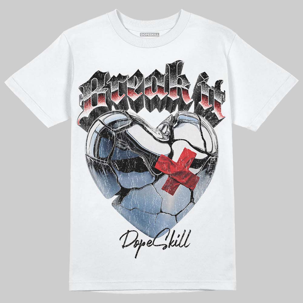 Black and White Collection DopeSkill T-Shirt Break It Graphic