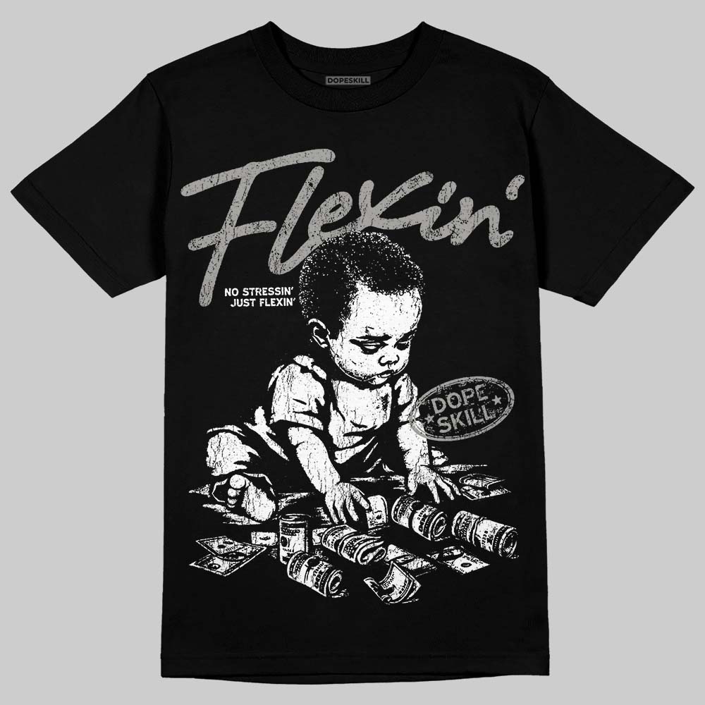 Cool Grey 11s DopeSkill T-Shirt Flexin' Graphic