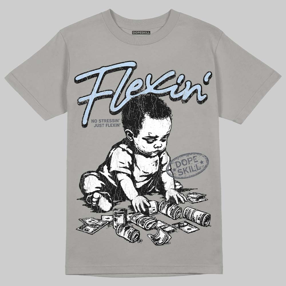Cool Grey 11s DopeSkill T-Shirt Flexin' Graphic