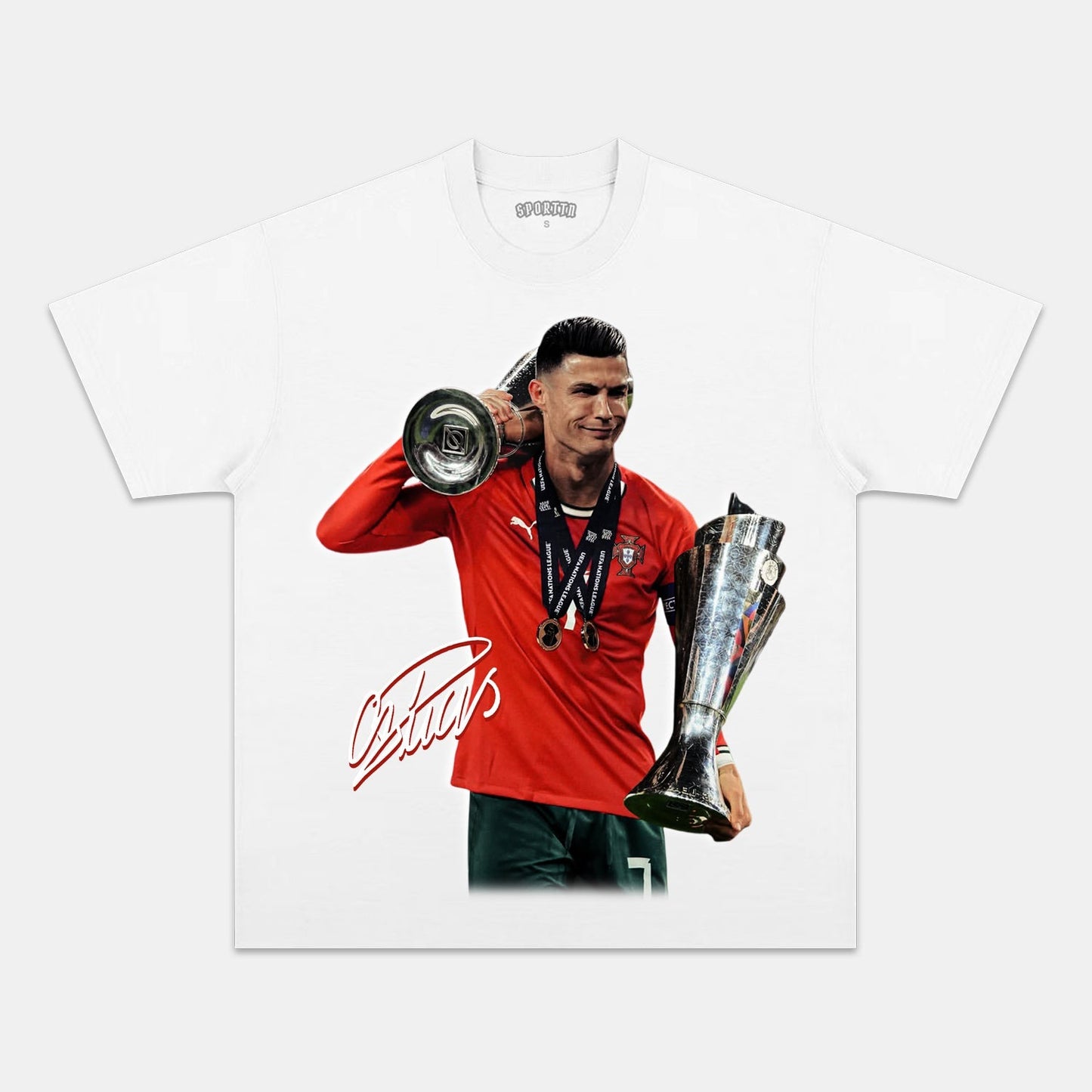 CRISTIANO RONALDO 2025 TEE Style001