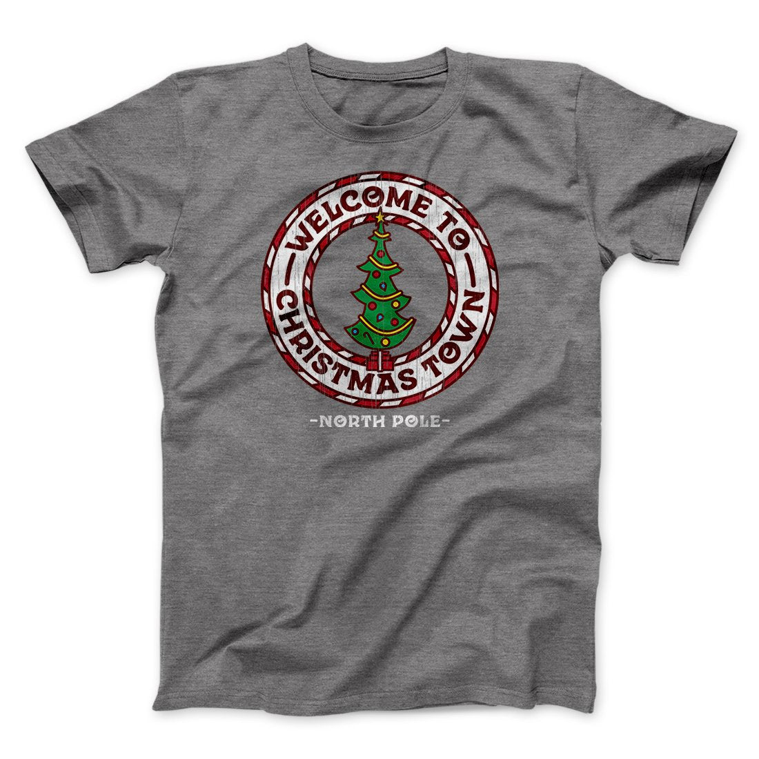Welcome to Christmas Town Funny Movie Men/Unisex T-Shirt