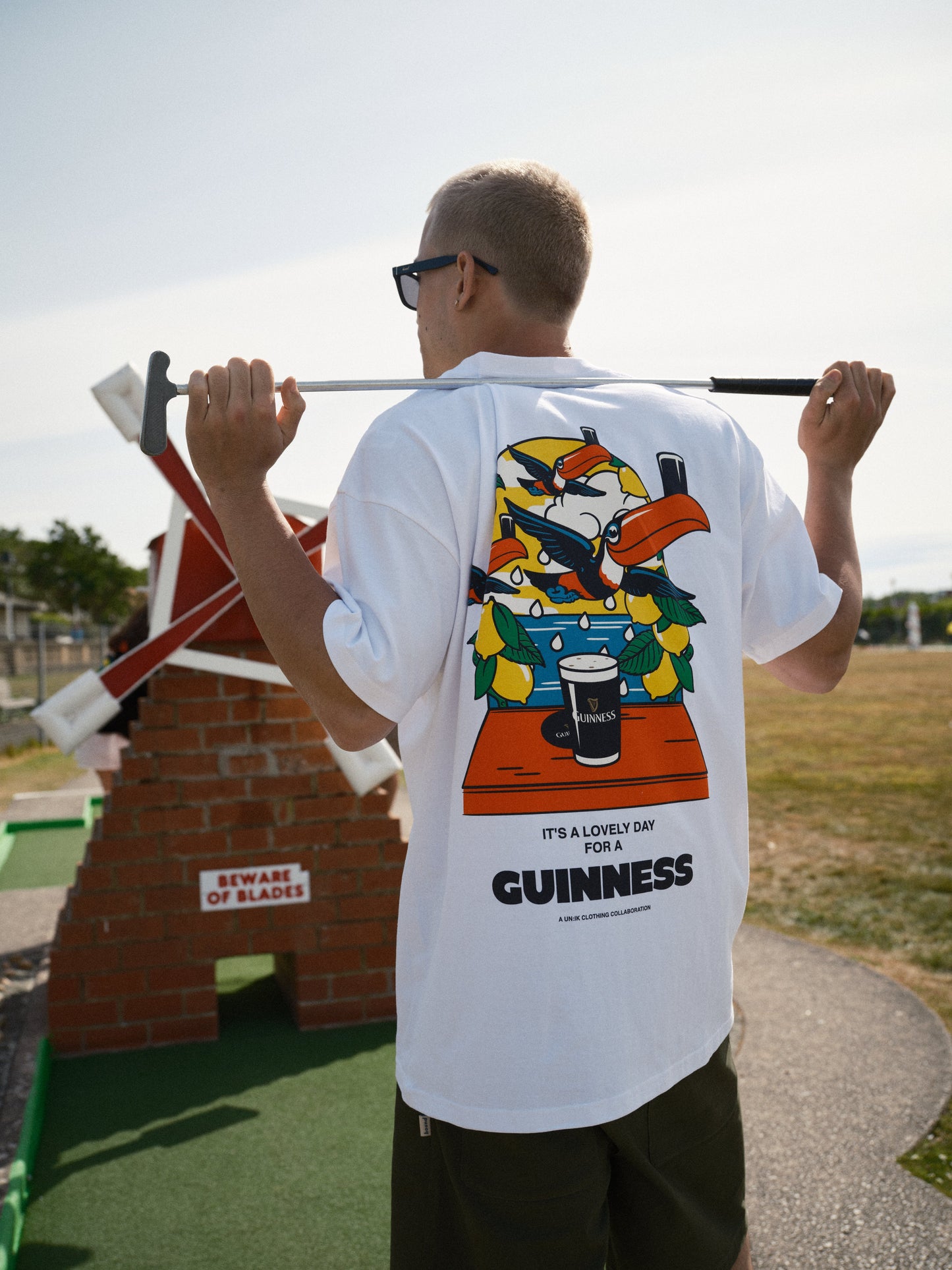 Guinness x UN:IK 'Lovely Drops' Tee Twinpack