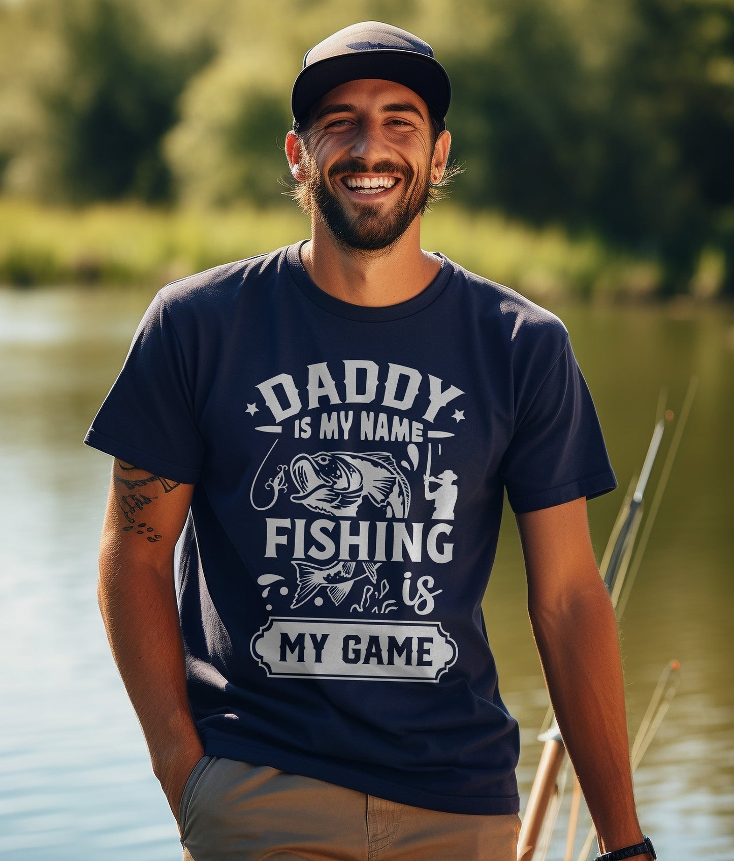 Daddy is my name, fishing is my T-Shirt