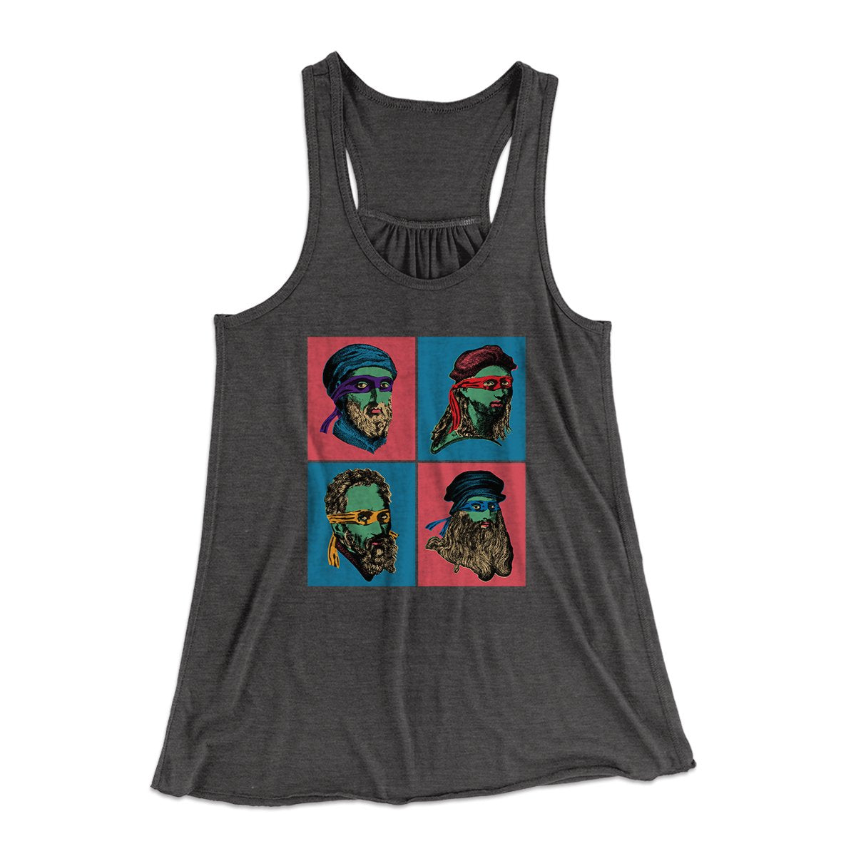 Teenage Mutant Ninja Artists Women's Flowey Tank Top