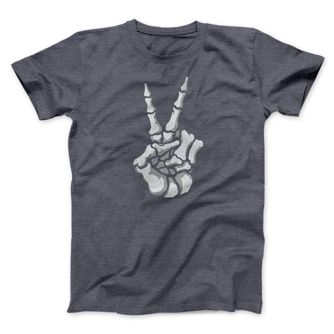Peace Skeleton Hand Men/Unisex T-Shirt