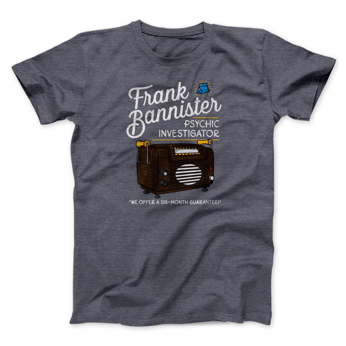 Frank Bannister Psychic Investigator Funny Movie Men/Unisex T-Shirt