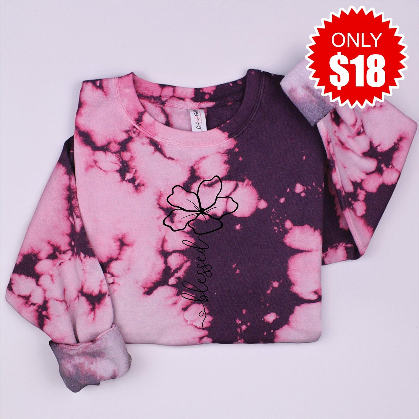 Blessed Sweatshirt - Dragonfruit Blast - 18