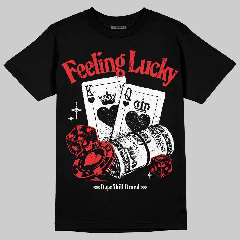 Dunk Panda White Black DopeSkill T-Shirt Feeling Lucky Graphic