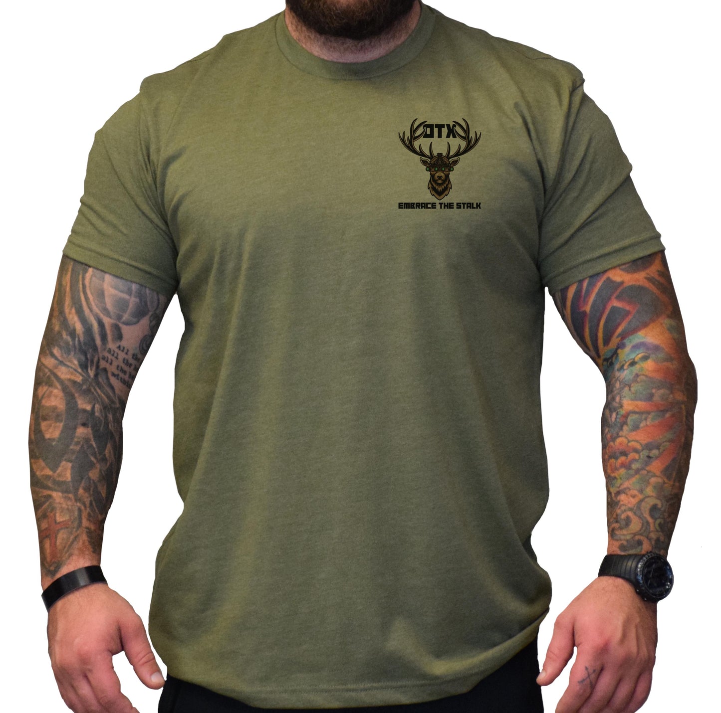 Embrace The Stalk Breast Logo Tee