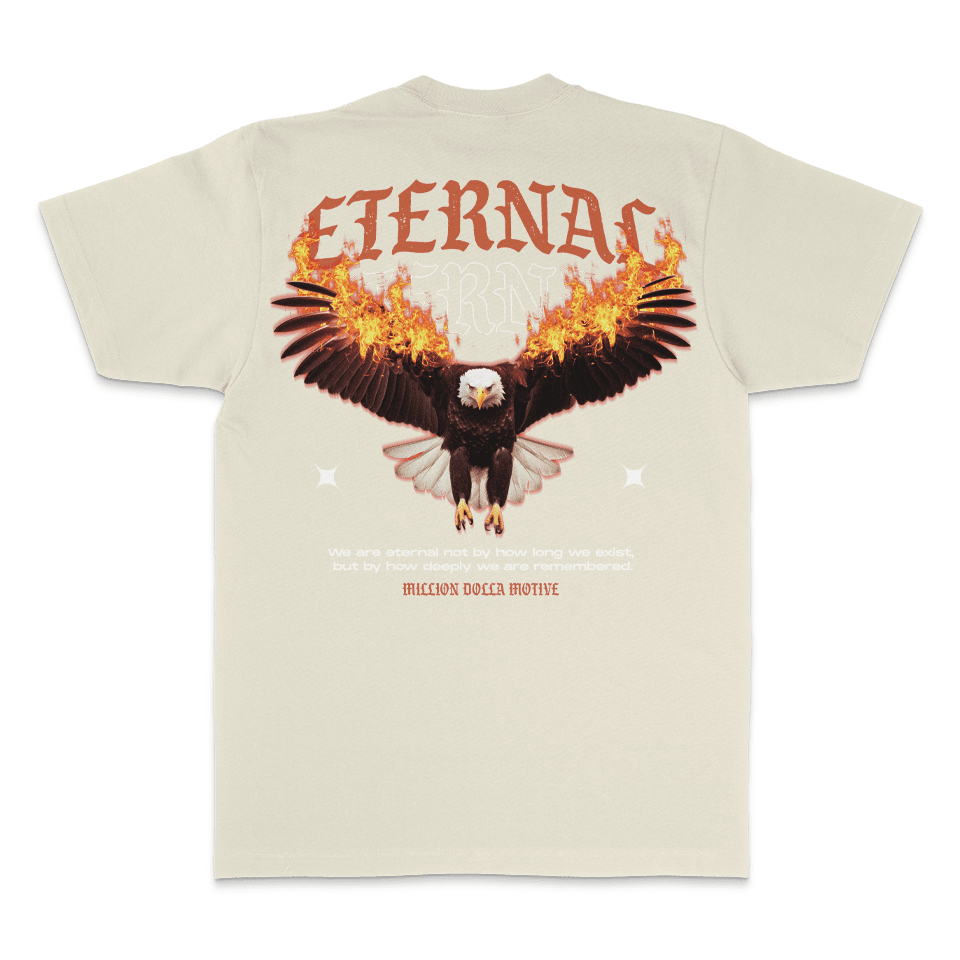Eternal Eagle - Natural Sail Dye T-Shirt