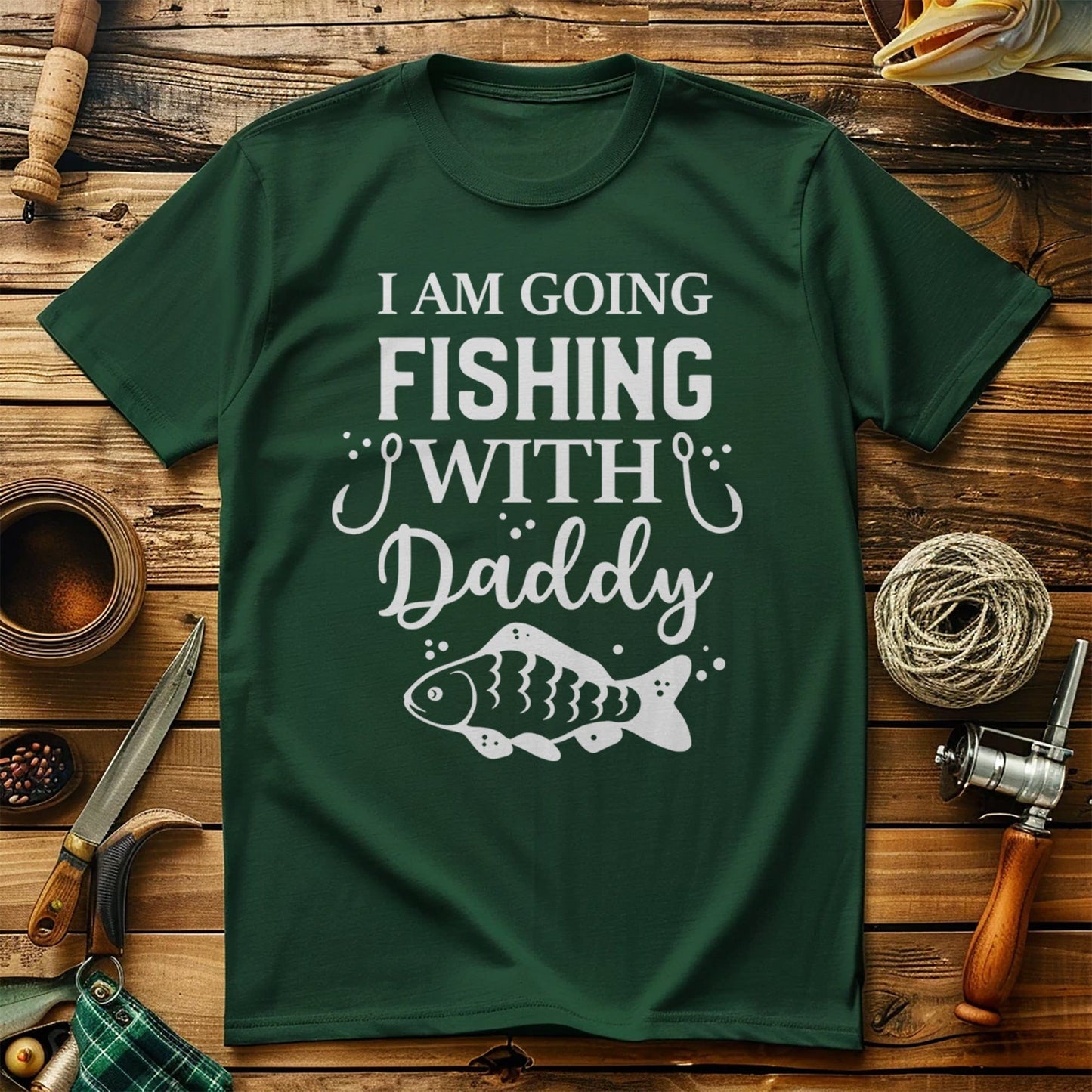 Fishing with Daddy Reel T-Shirt